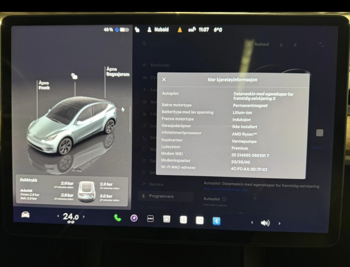 
								Model Y Long Range full									
