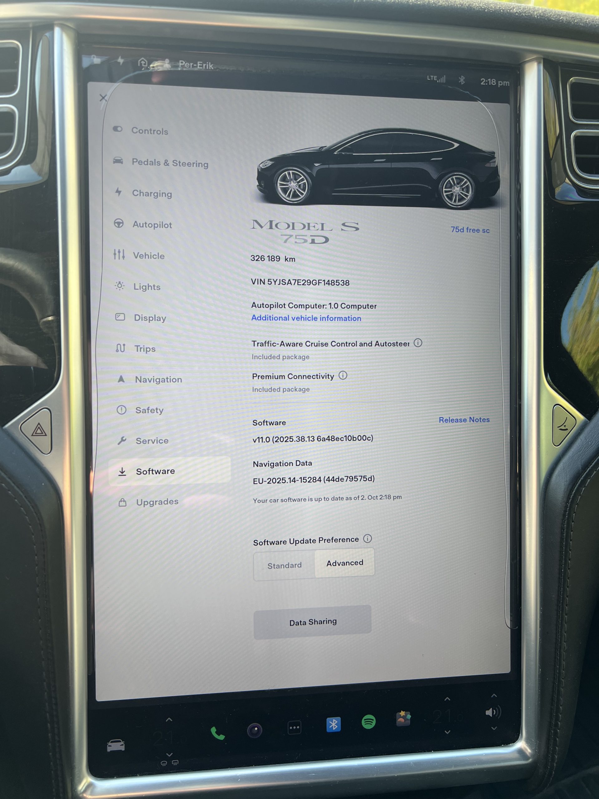 
								Model S 75D full									